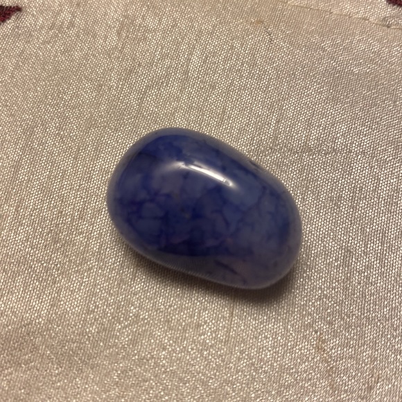 Velvet Bag and set of 4 Tumbled Rocks & 4 pieces of Fools Gold - Picture 4 of 8